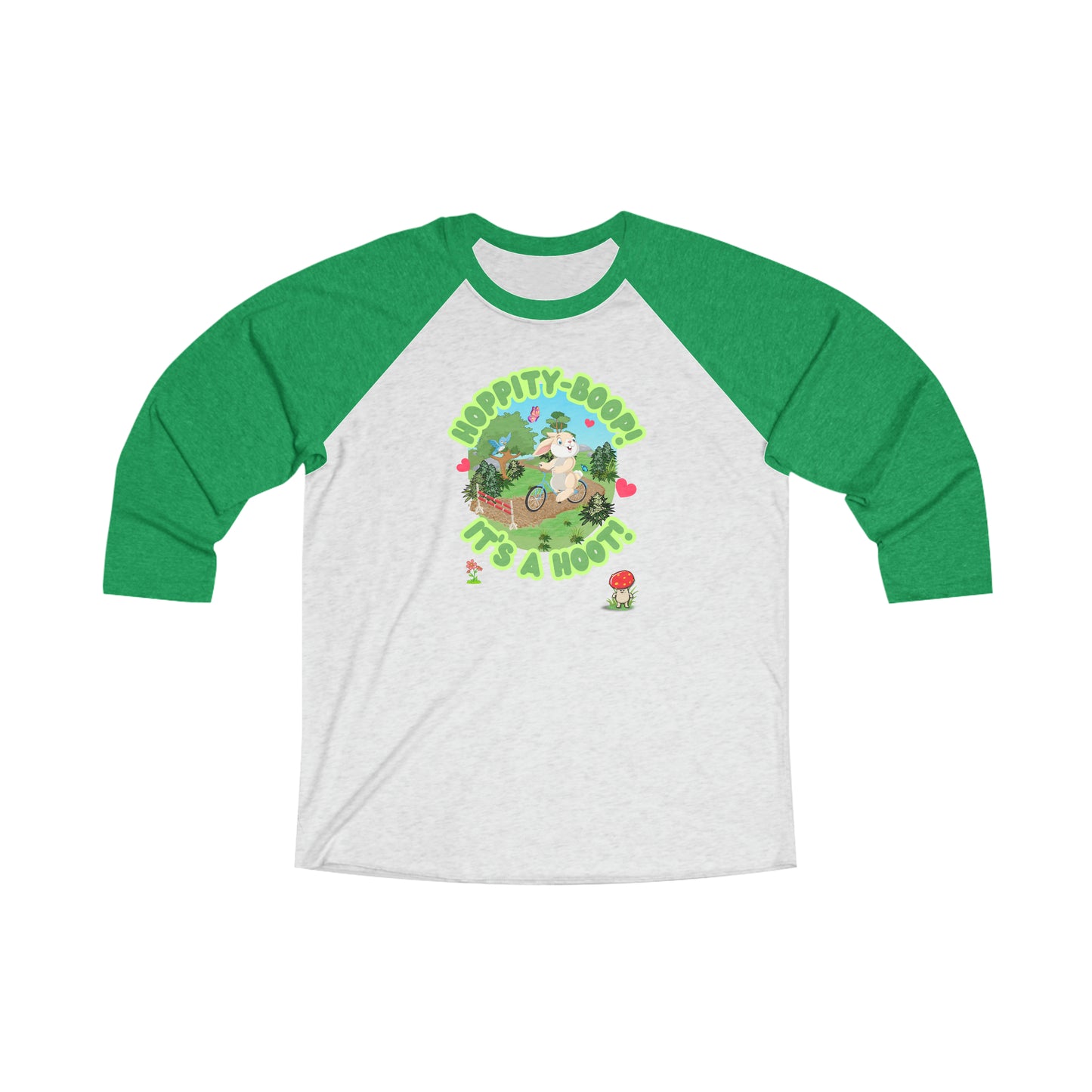 Hoppity-Boop! 3\4 Sleeve Tee