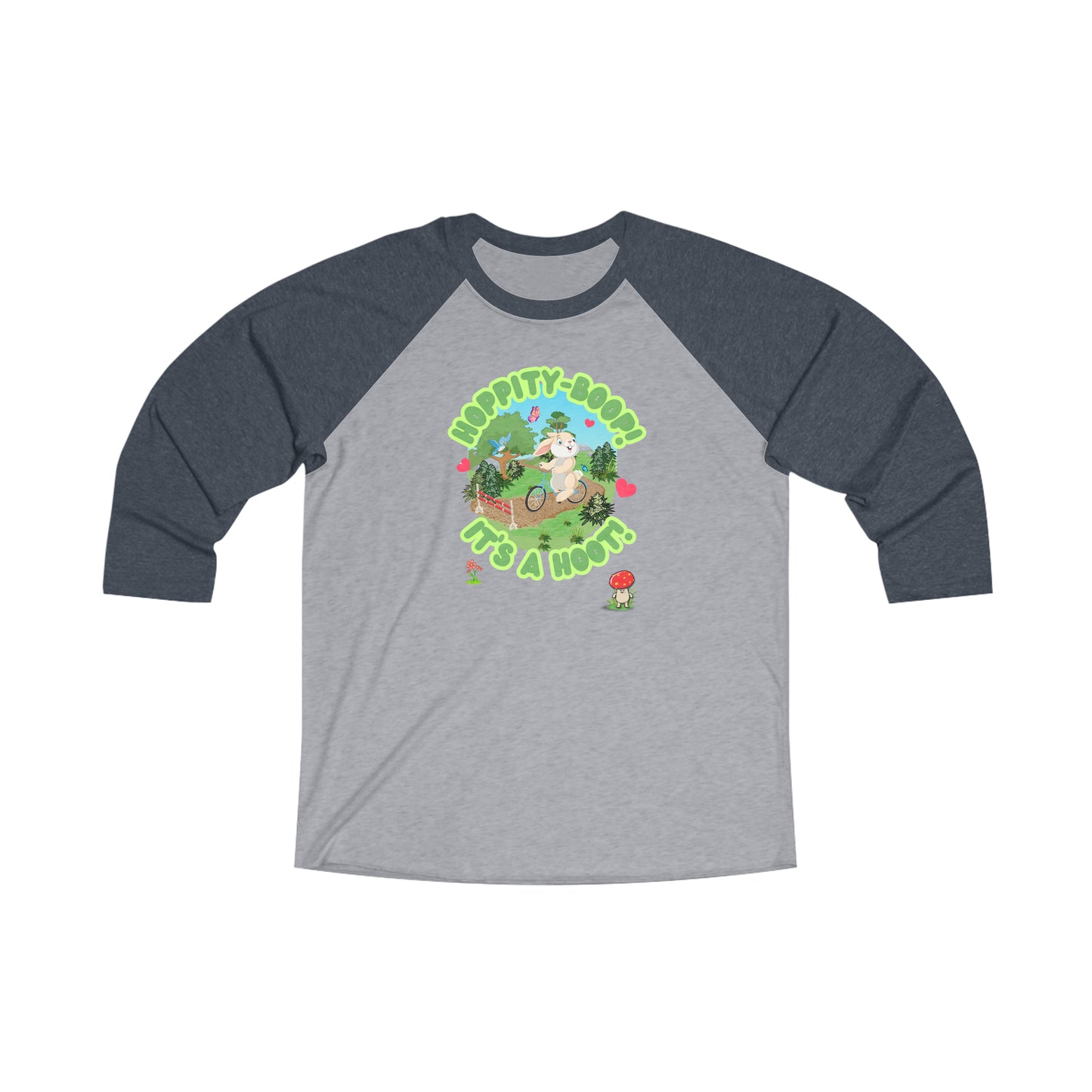 Hoppity-Boop! 3\4 Sleeve Tee