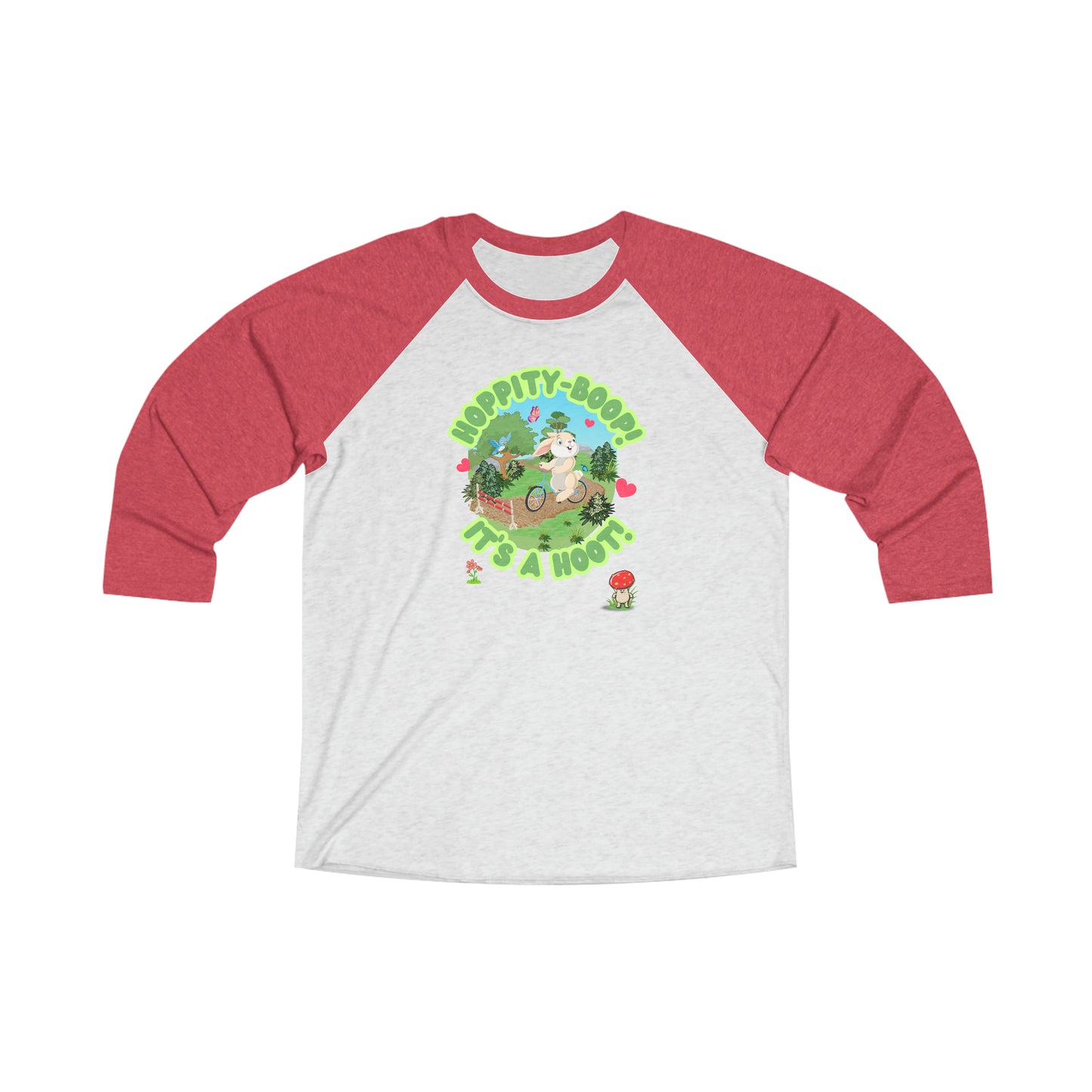 Hoppity-Boop! 3\4 Sleeve Tee