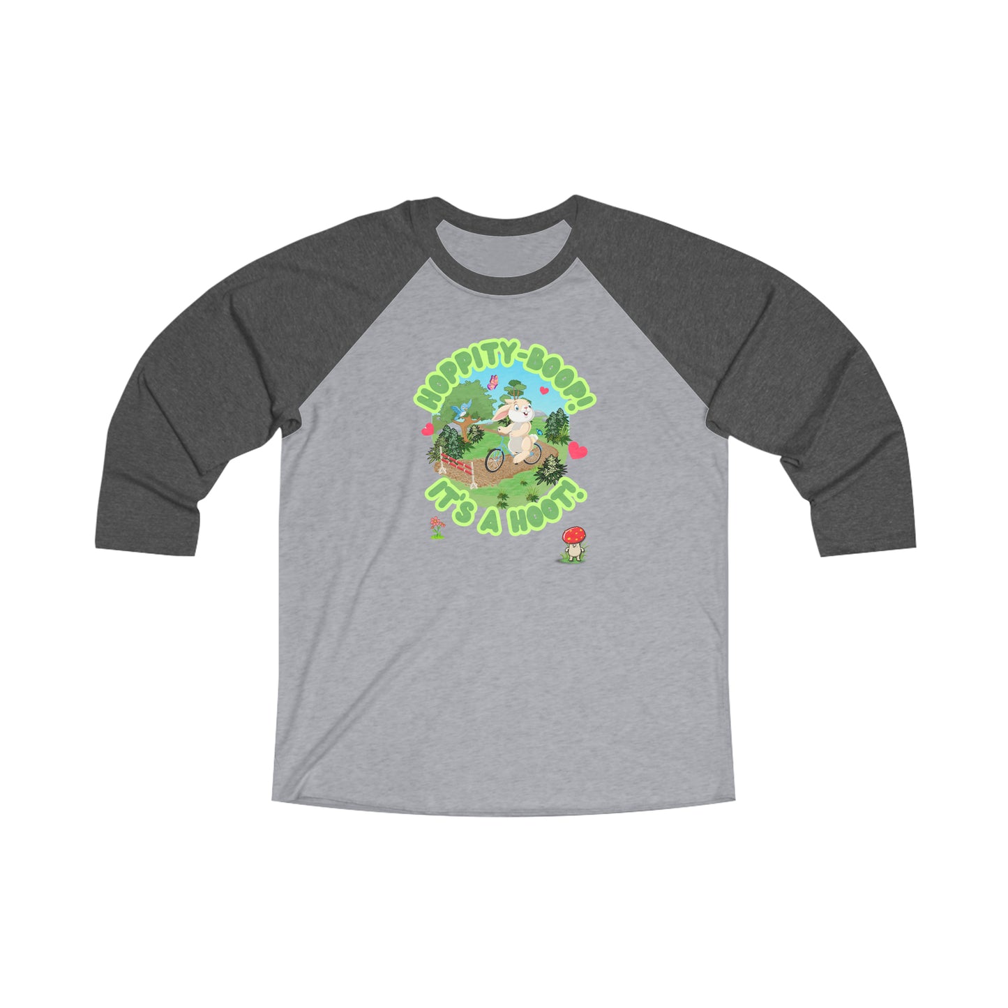 Hoppity-Boop! 3\4 Sleeve Tee