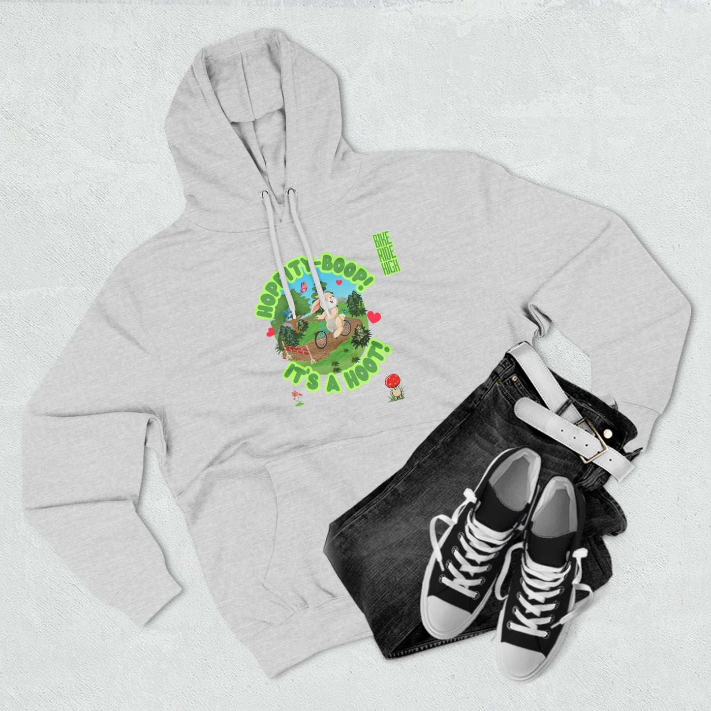 Hoppity-Boop! Fleece Hoodie