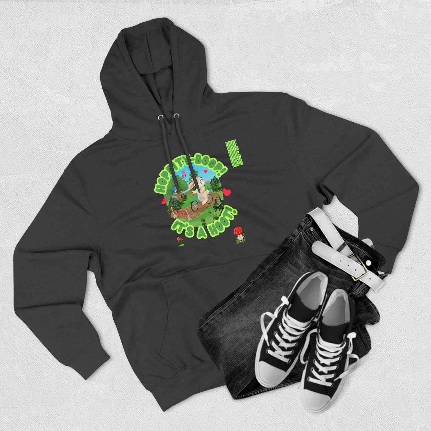 Hoppity-Boop! Fleece Hoodie