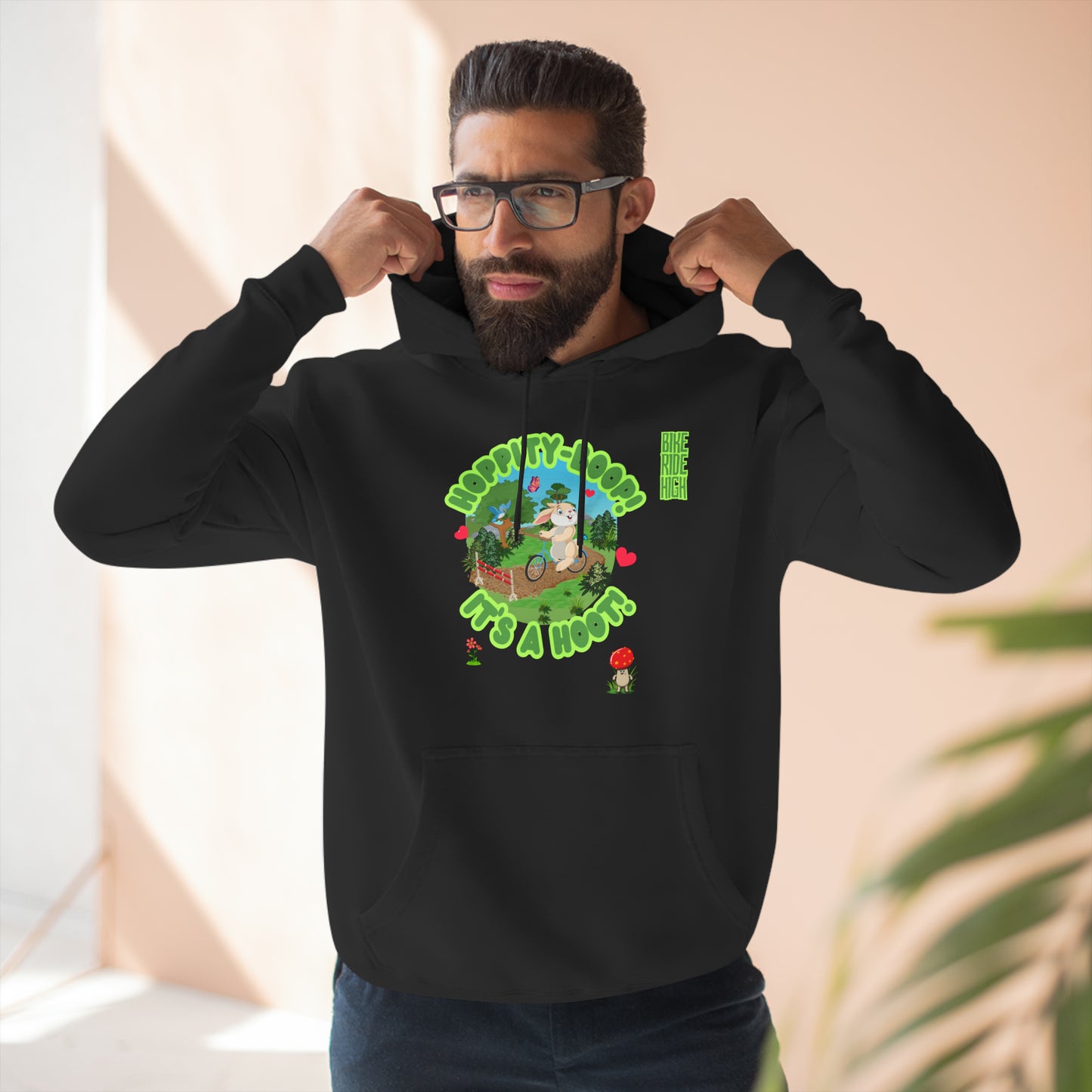 Hoppity-Boop! Fleece Hoodie