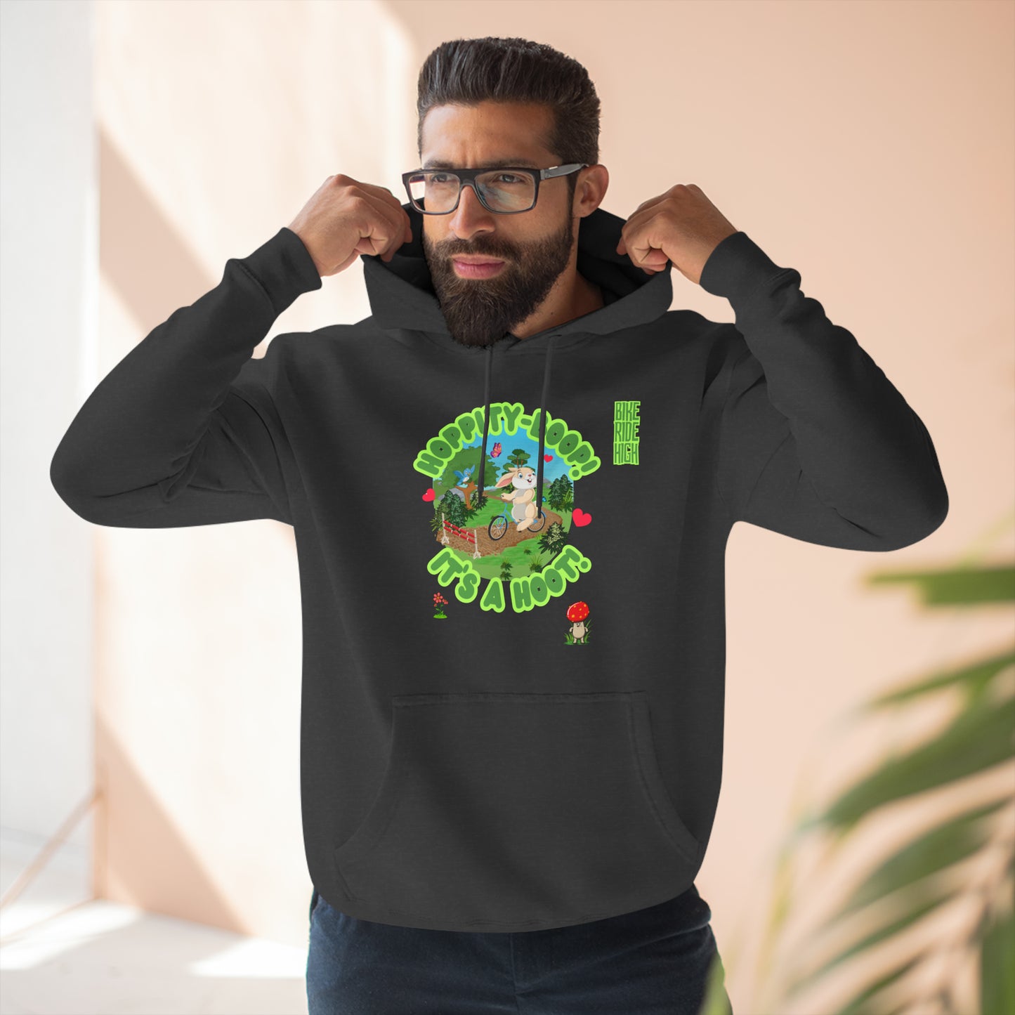 Hoppity-Boop! Fleece Hoodie