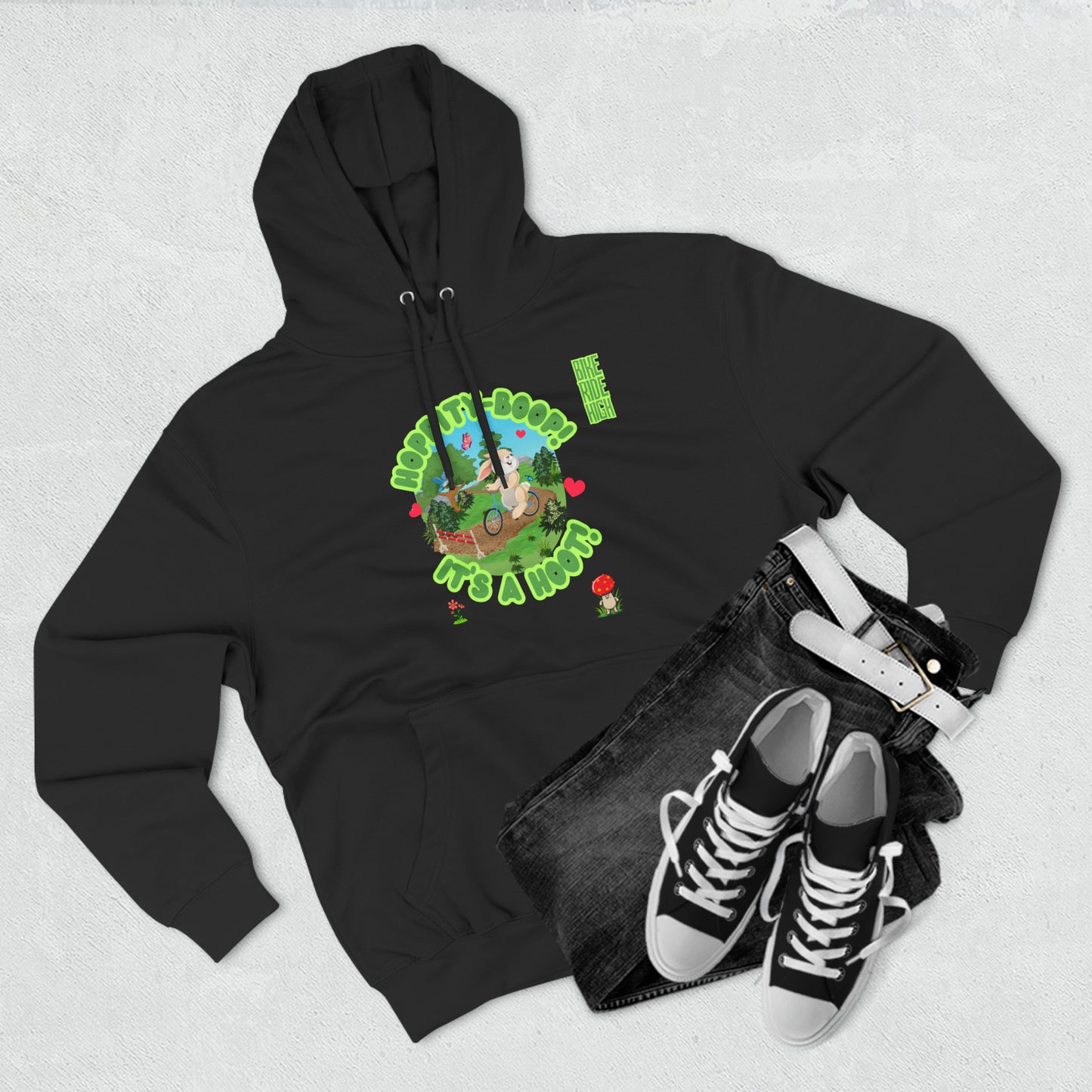 Hoppity-Boop! Fleece Hoodie