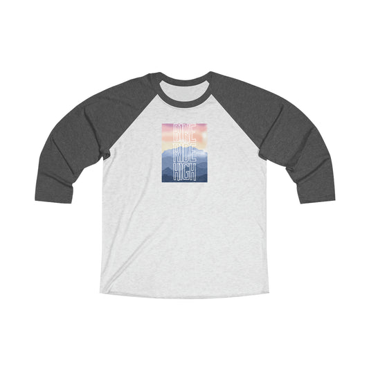 Unisex Tri-Blend 3\4 Raglan Tee